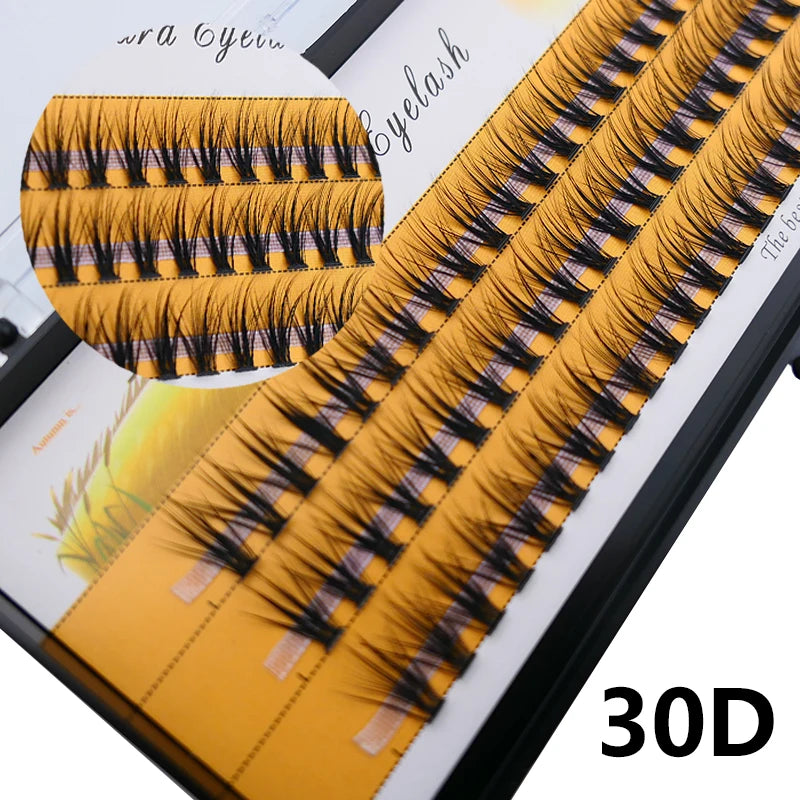 1 box/60 bundles/20D/30D fake lashes,Individual lashes Bunche,natural thick fake lashes,Eyelash Extensions for make up