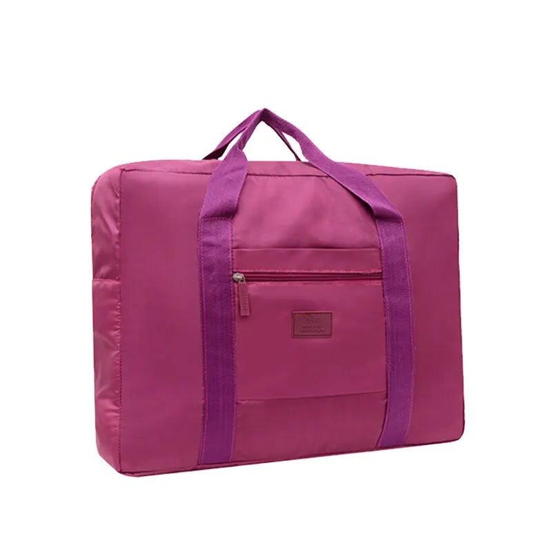 Fashion Travel Duffel Bag Lightweight Foldable Travel Bag for Women and Men Tote Carry On Luggage Bag Weekender Overnight Bag