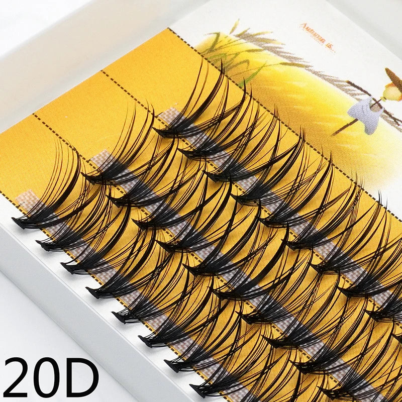 1 box/60 bundles/20D/30D fake lashes,Individual lashes Bunche,natural thick fake lashes,Eyelash Extensions for make up