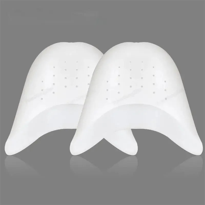 Silicone Toe protection Forefoot Pads Insoles Comfortable Shoe Pad Pain Relief Silicone Non-slip Shoe Insole for Women Foot Care