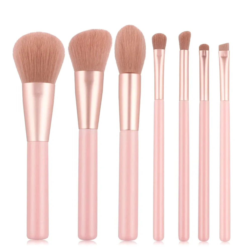 14Pcs Makeup Brushes Soft Fluffy Cosmetic Powder Eye Shadow Foundation Blush Blending Beauty Make Up Brush With Powder Puff Idea