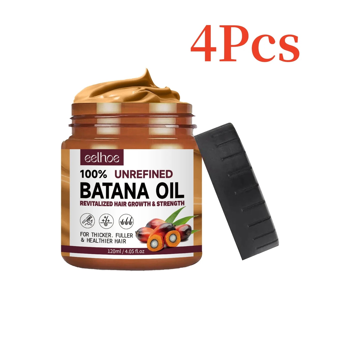 100% Pure Organic Hair Mask Batana Oil Hair Growth Oil Natural Treatment Nourish Reduce Hair Loss Anti-Breakage Hair Conditioner