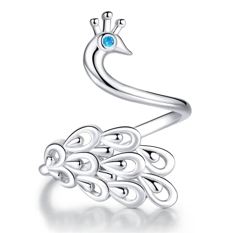 WOSTU 925 Sterling Silver European Simple CZ Ear Buckles Heart Hoop Earrings for Women Wedding Gift Minimalism Jewelry E737
