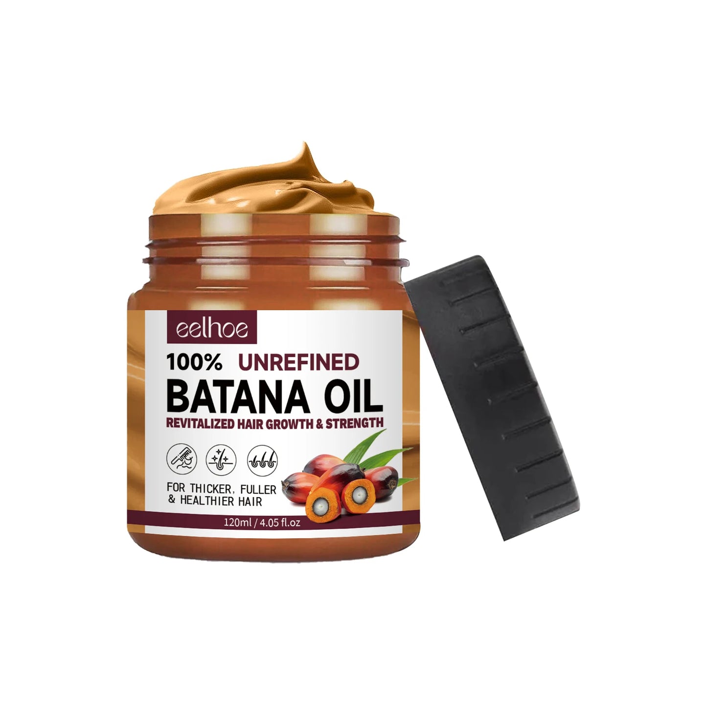 100% Pure Organic Hair Mask Batana Oil Hair Growth Oil Natural Treatment Nourish Reduce Hair Loss Anti-Breakage Hair Conditioner