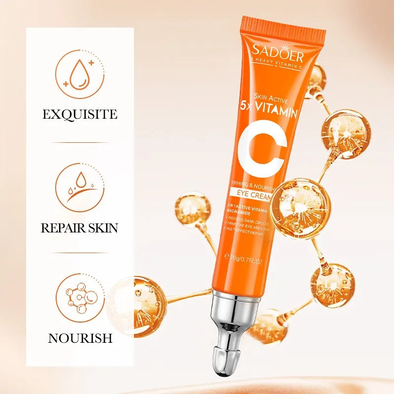 Fast-acting Eye Cream Anti Wrinkle Firming Eye Bag Removal Anti Puffiness Dark Circles Eye Care Fade Fine Lines Brighten Eye Gel