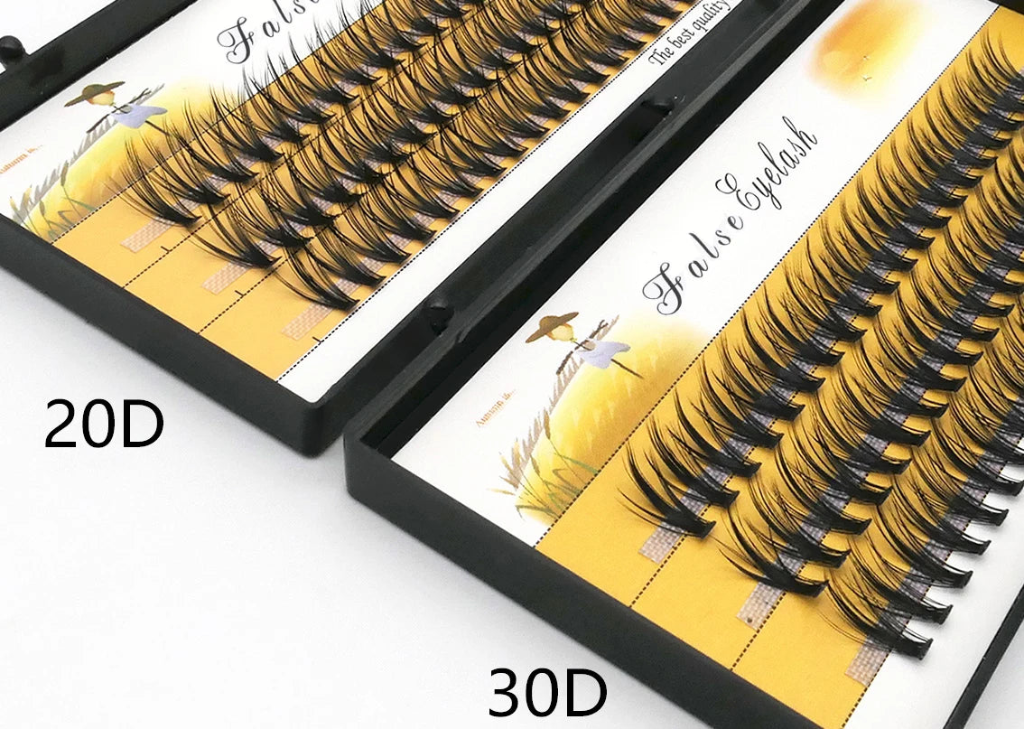 1 box/60 bundles/20D/30D fake lashes,Individual lashes Bunche,natural thick fake lashes,Eyelash Extensions for make up